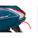 Center Lower Rear Cover B220M For Honda Activa