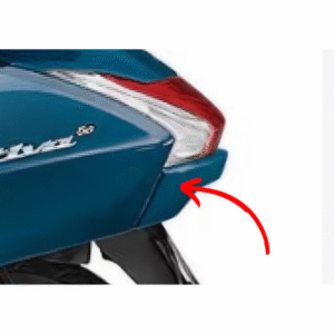 Center Lower Rear Cover B220M For Honda Activa