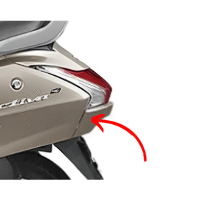 Center Lower Rear Cover NHB60M For Honda Activa