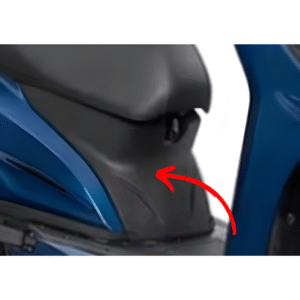 Center Cover NH 1 Black For Honda Activa