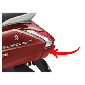 Center Lower Rear Cover R357M For Honda Activa