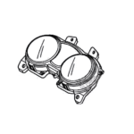 Lens Assy For Honda CB Shine/Shine 125