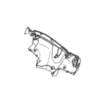 Handle Rear Cover Comp NH 1 Black For Honda Activa