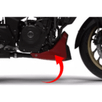 Belly Pan Right Side Canyon Red For Bajaj Dominar 400