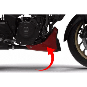 Belly Pan Right Side Canyon Red For Bajaj Dominar 400