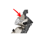 Handle Front Cover NHB60M Mat Selene Silver Metallic For Honda Activa