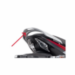 Grab Handle Satin Silver For Bajaj Pulsar N125